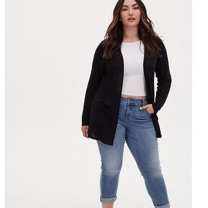 BLACK HACCI CARDIGAN